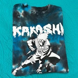 Naruto Shippuden Kakashi Hatake Tonal Tie-Dye Crewneck - BoxLunch Exclusive